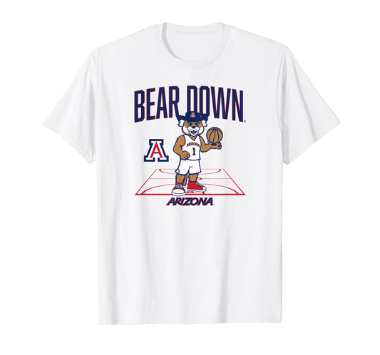 Arizona Basketball: Mascot Court T-Shirt