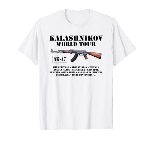 AK-47 Kalashnikov World Tour T Shirt