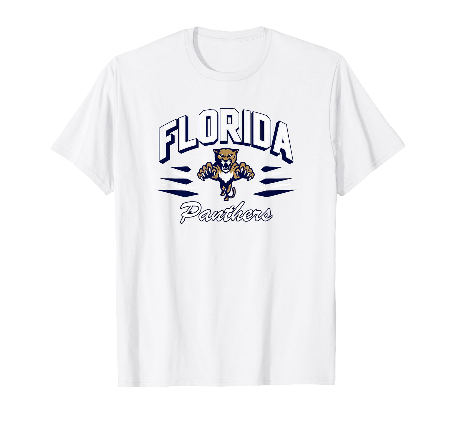 Florida Panthers Retro Diamond Red Officially Licensed T-Shirt