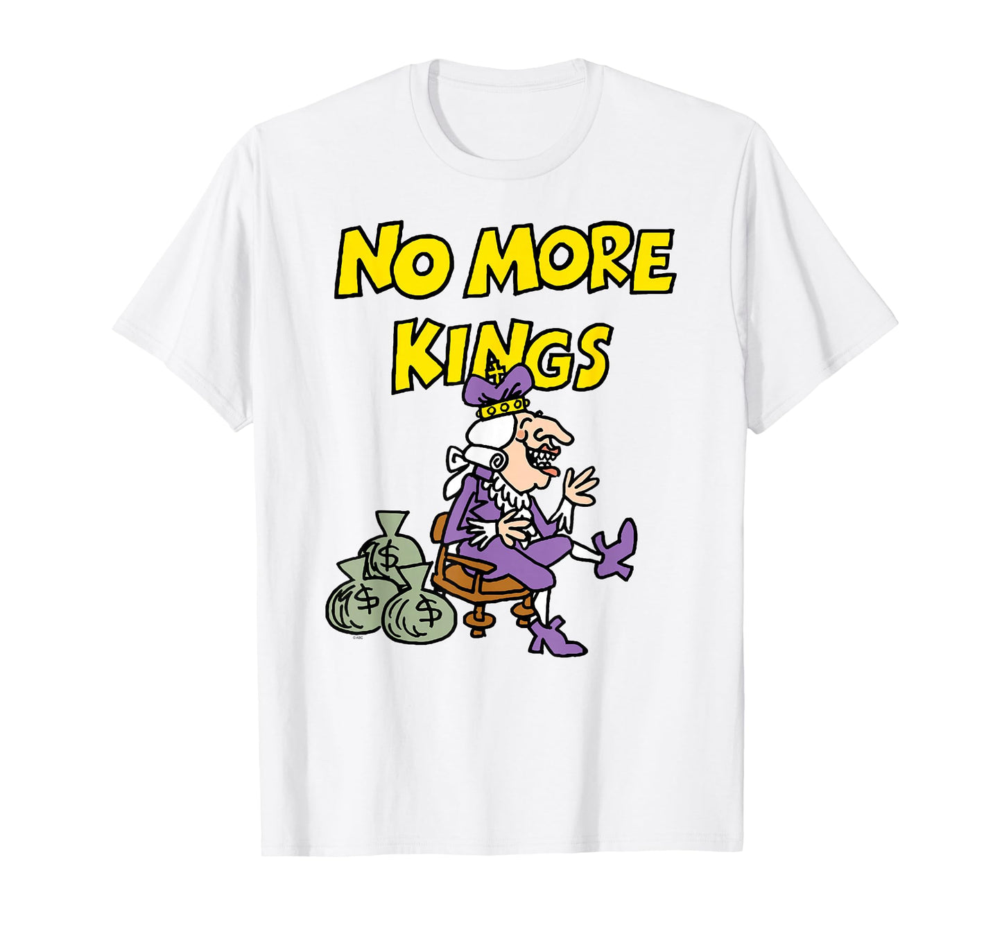 Schoolhouse Rock No More Kings Vintage Educational TV T-Shirt