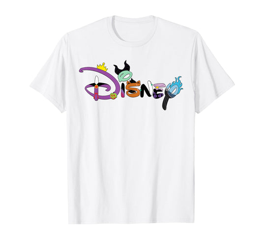 Disney Villains Logo Family Trip & Vacation Matching T-Shirt