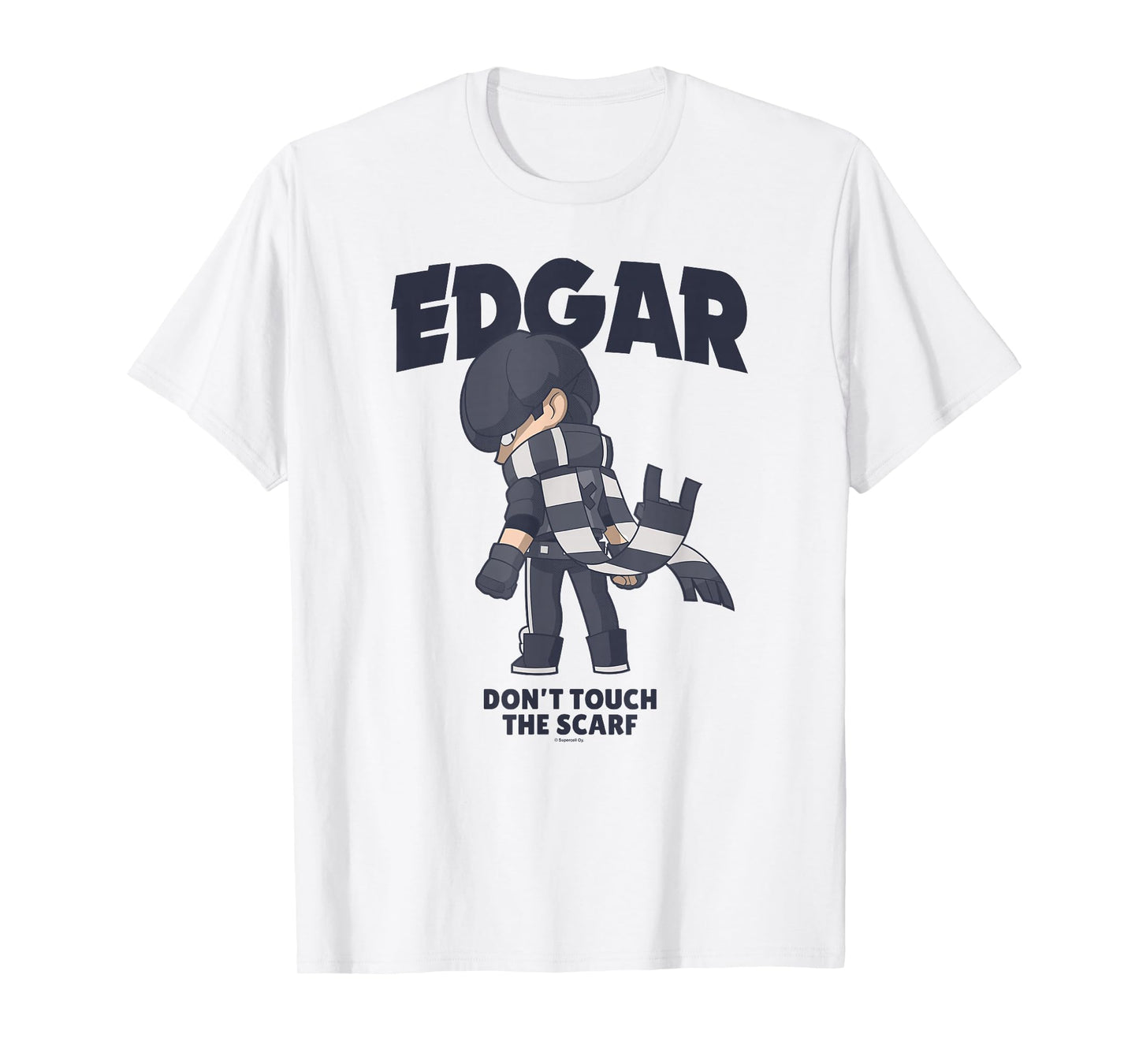 Brawl Stars Brawler Edgar Don't Touch The Scarf Poster T-Shirt