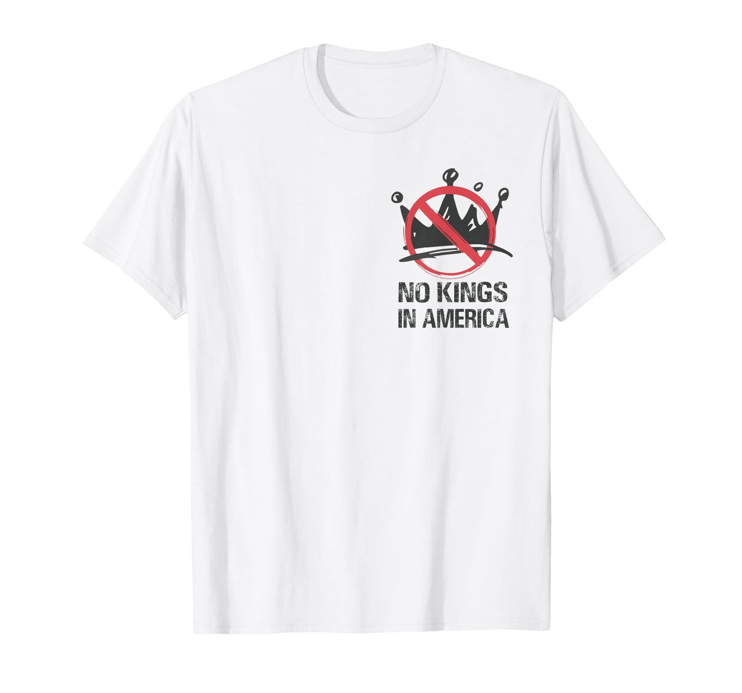 No Kings Day Shirt Vintage Patriotic No Kings 2025 Women Men T-Shirt