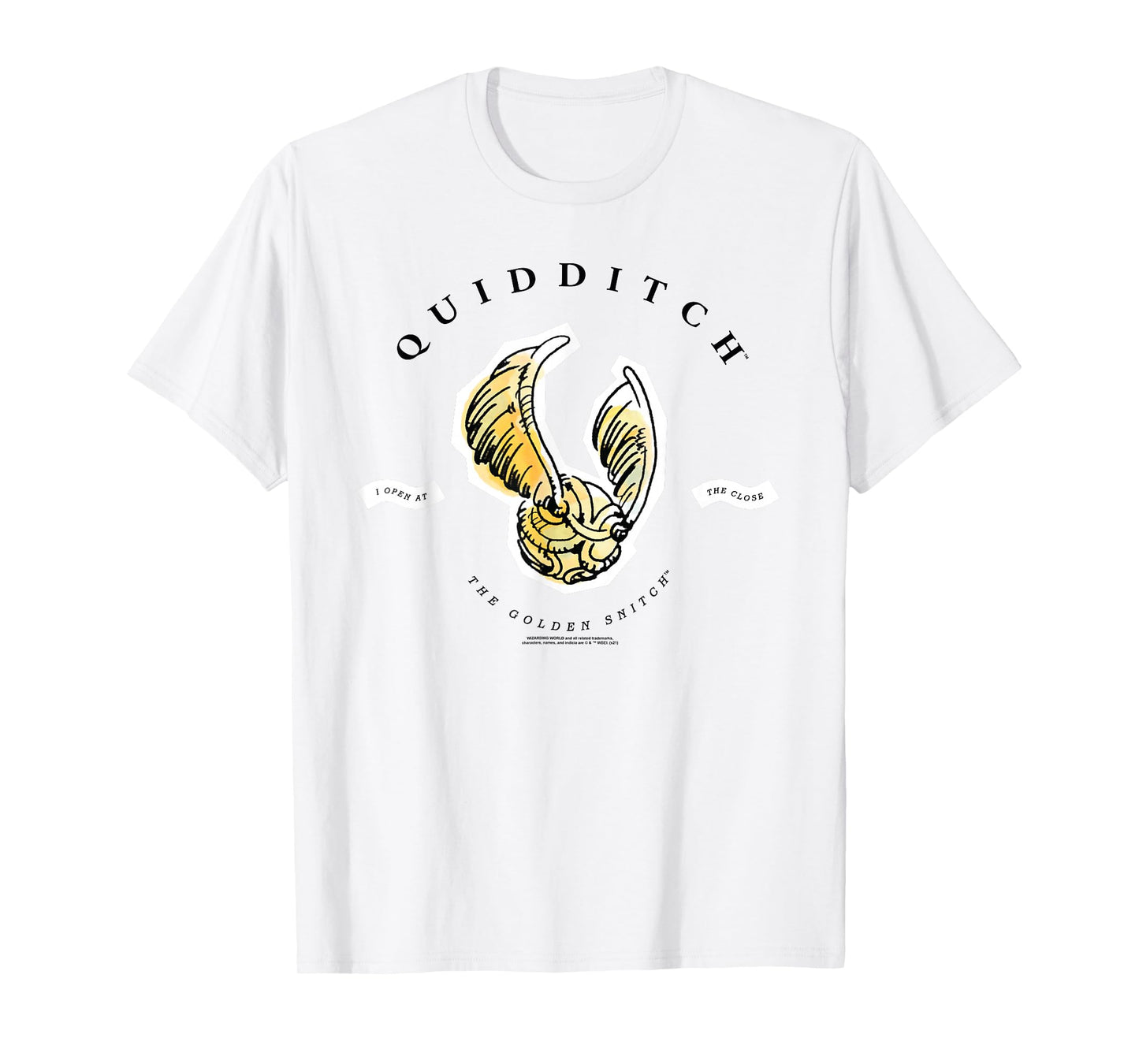 Harry Potter Golden Snitch I Open at the Close T-Shirt