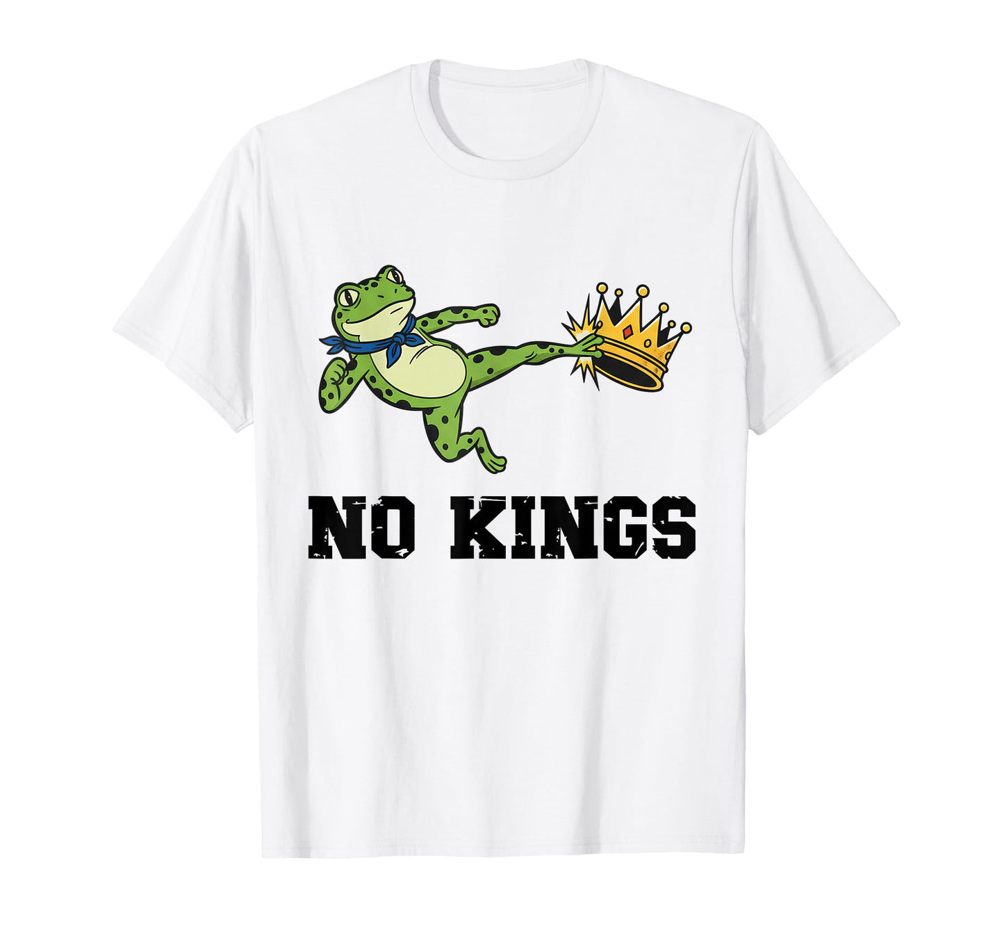 No Kings Since 1776 No Kings in America We The People Frog T-Shirt
