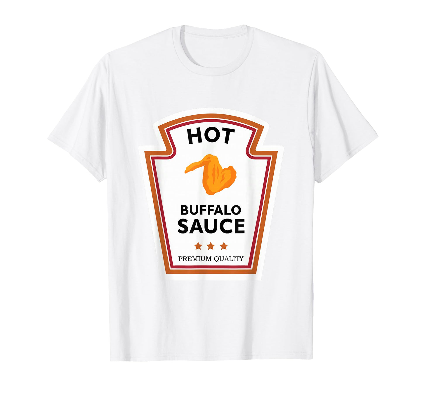 Buffalo Sauce Condiment Group Costume T-Shirt