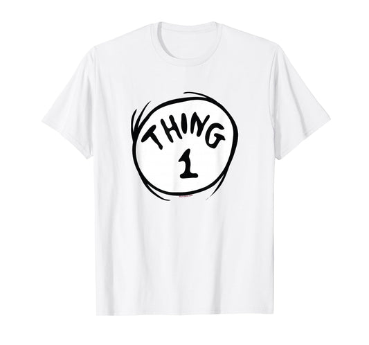 Dr. Seuss Thing 1 Emblem Halloween Costume Special Edition T-Shirt
