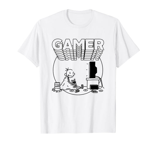 Diary of a Wimpy Kid Gamer Circle Frame T-Shirt