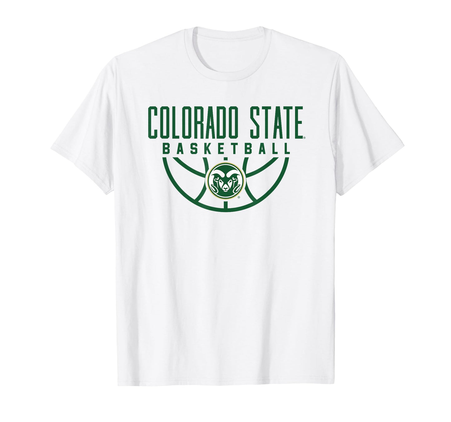 Colorado State University Rams Basketball Arch T-Shirt