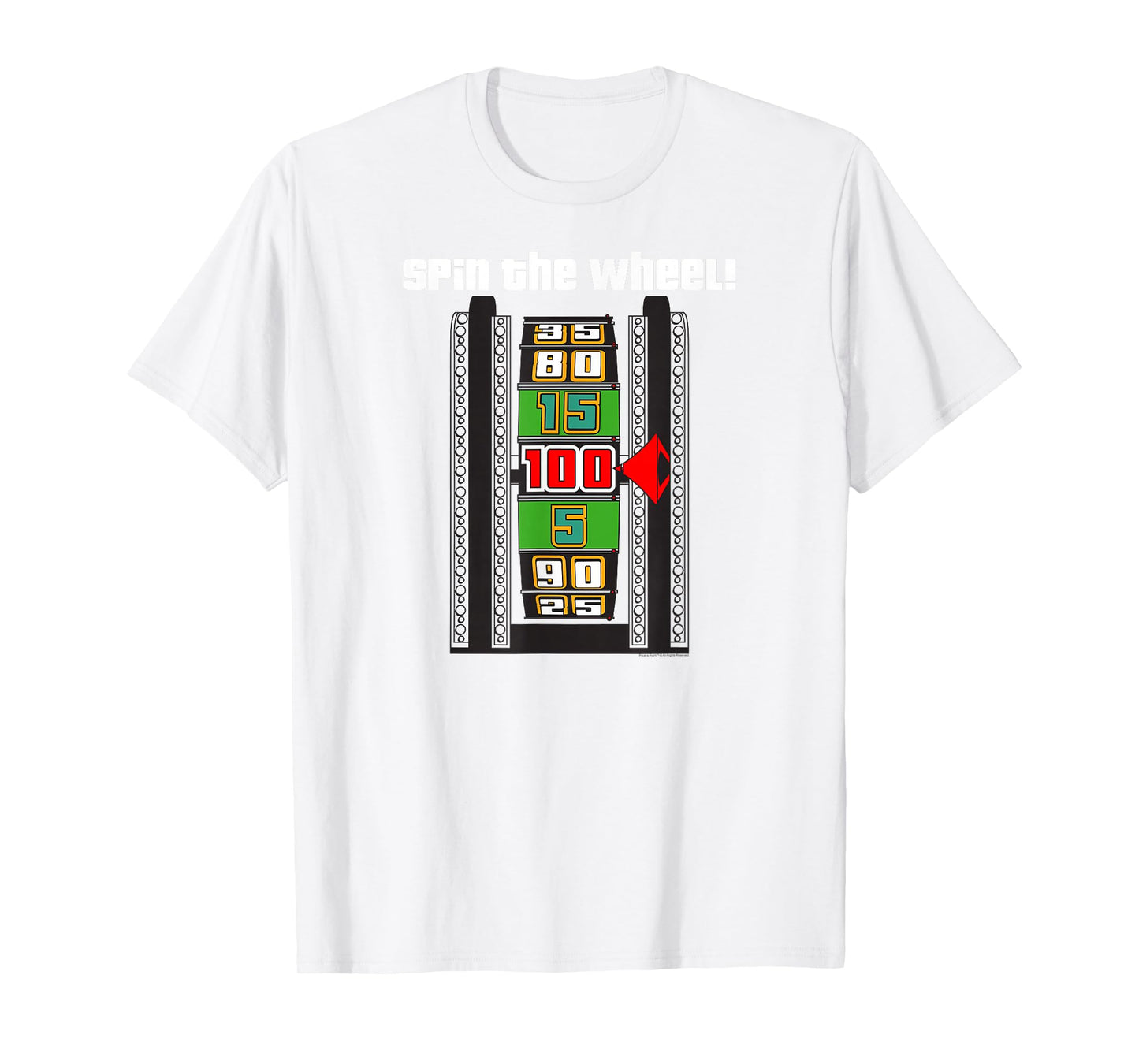 Price is Right Spin the Wheel T-Shirt