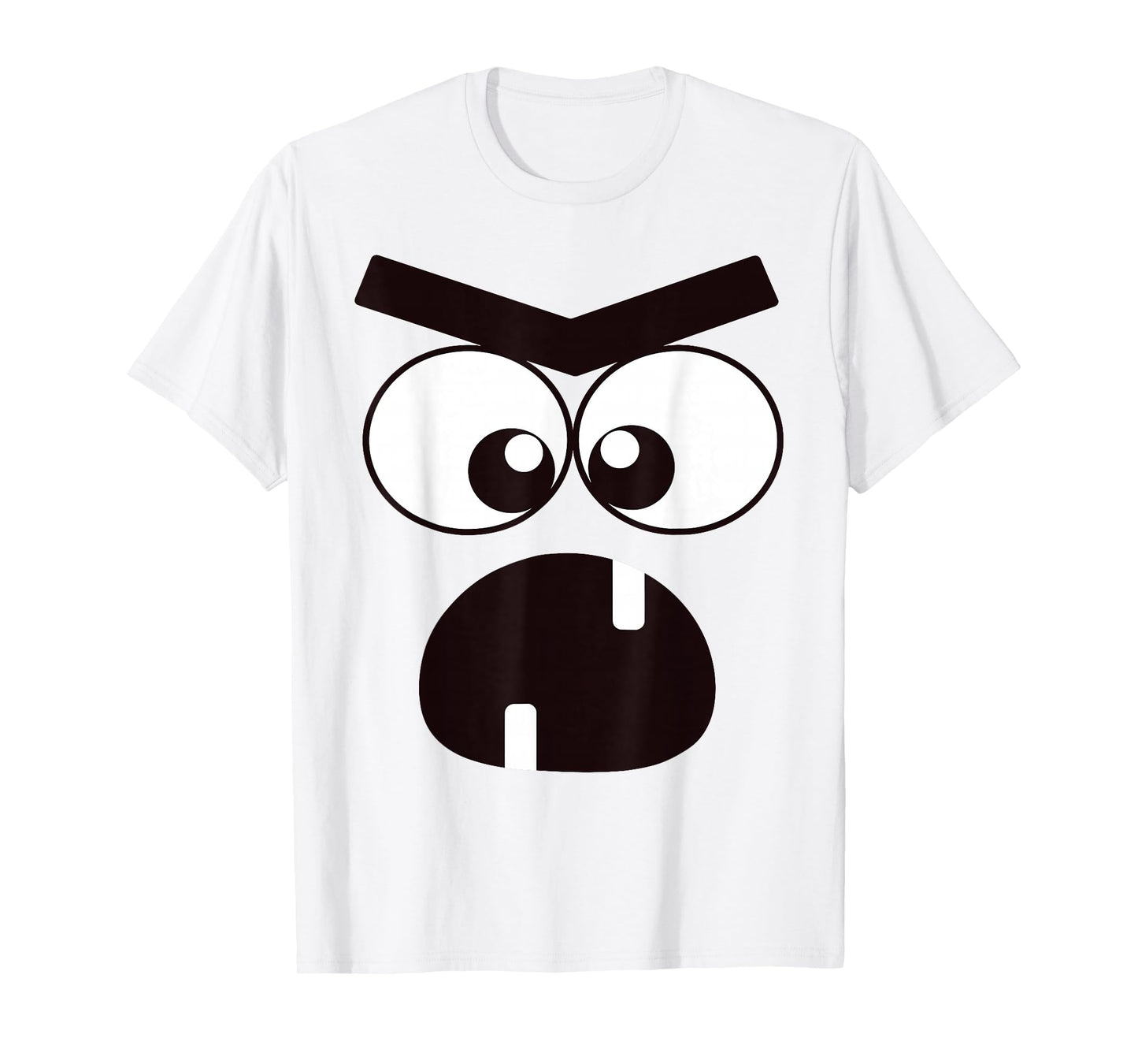 Creepy Carrots Face Halloween Costume Kids T-Shirt