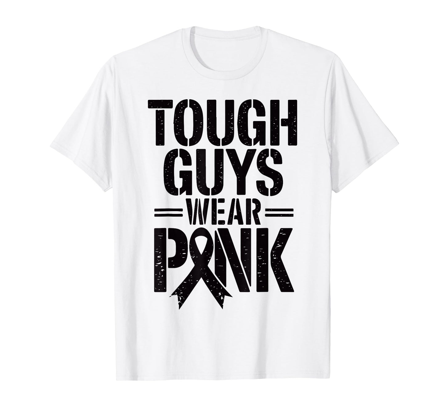 Tough Guys Wear Pink 2025 Men Toddler Boys Youth Hot Pink T-Shirt