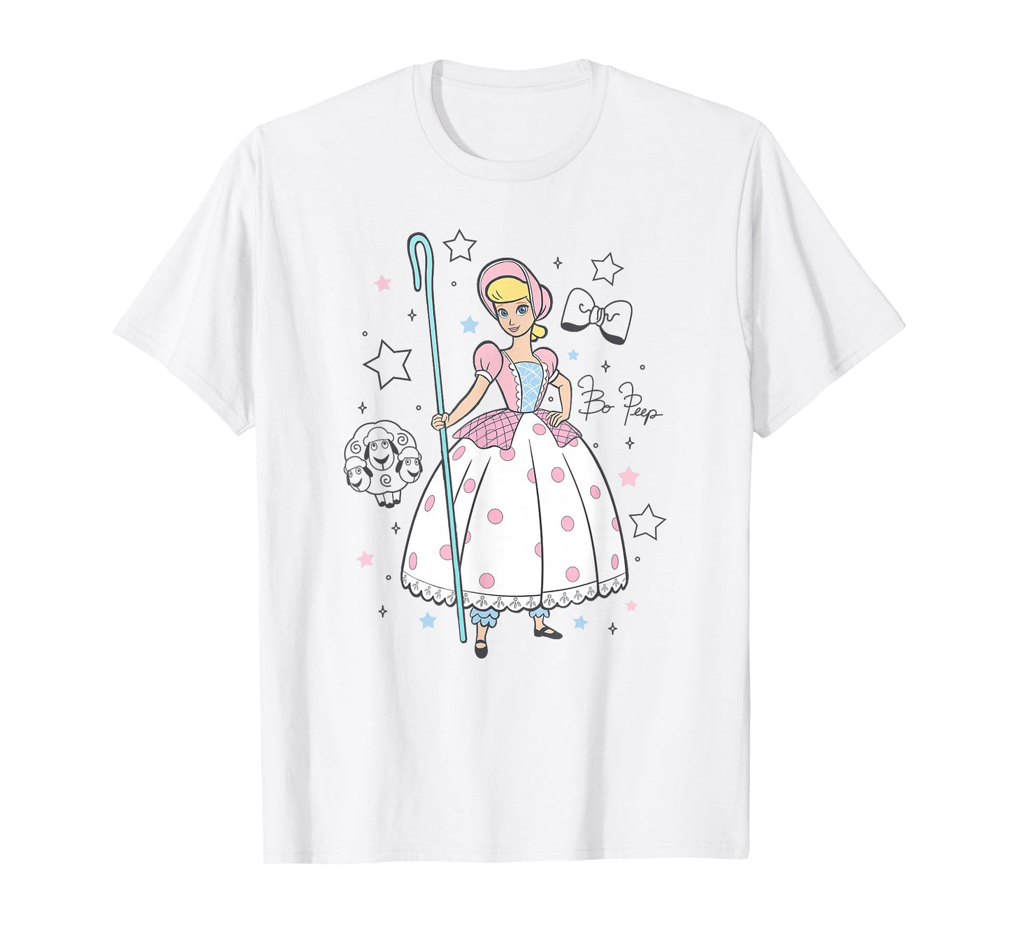 Disney Pixar Toy Story Bo Peep's Signature Portrait T-Shirt