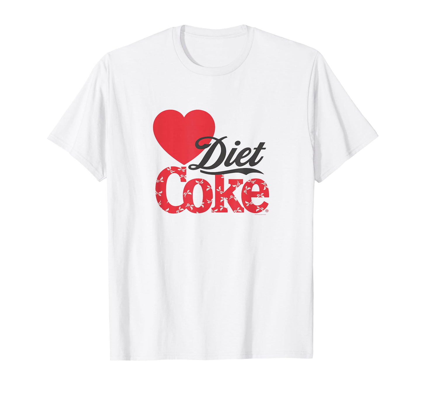 Coca-Cola I Heart Diet Coke Vintage Bow Logo T-Shirt