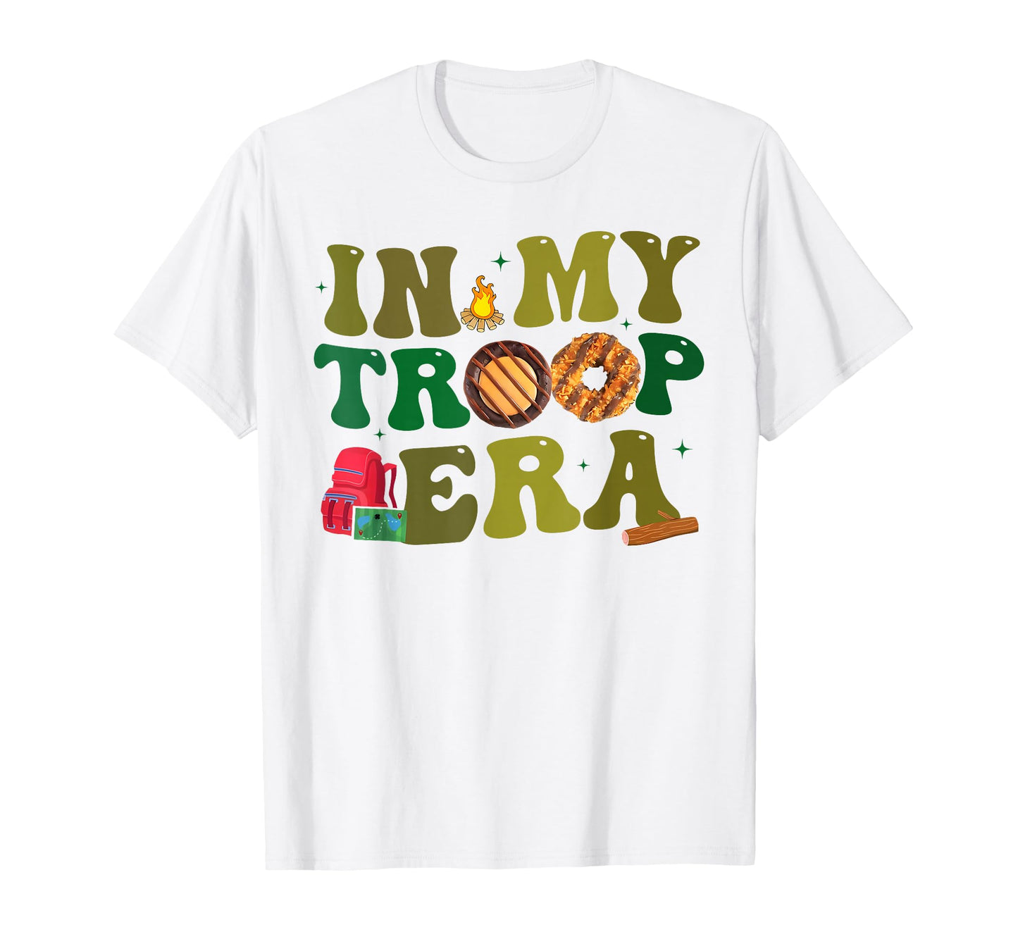 In My Troop Era Cookie Dealer Girl Troop Leader Scout Dealer T-Shirt