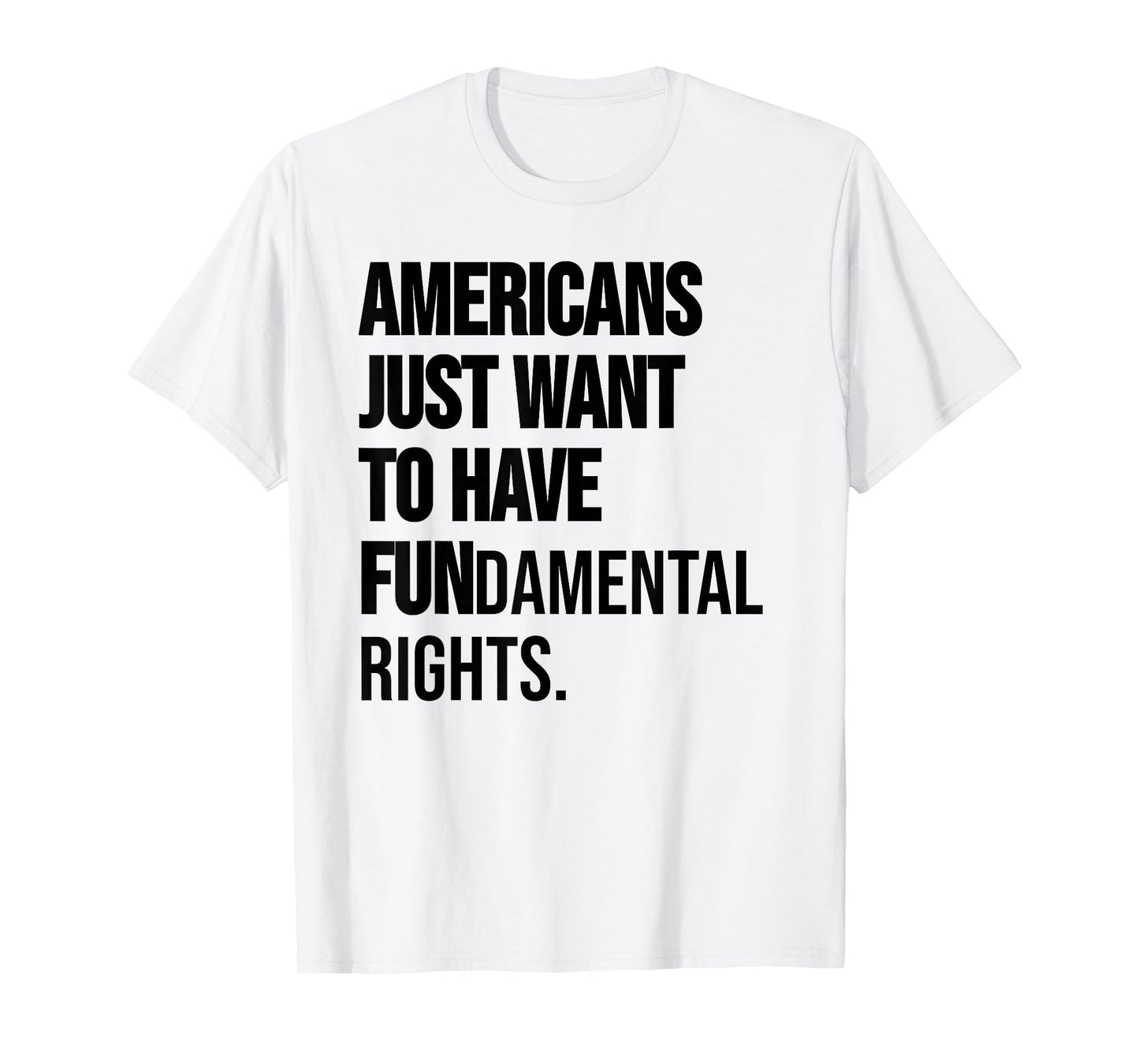 Girls Just Want to Have Fundamental Rights Women Human Right T-Shirt