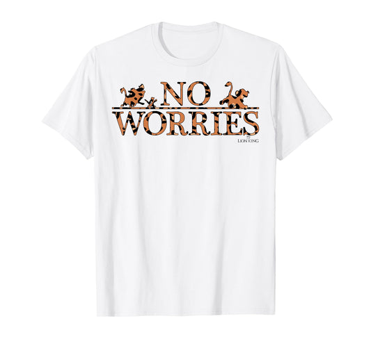 Disney The Lion King No Worries Leopard Fill T-Shirt