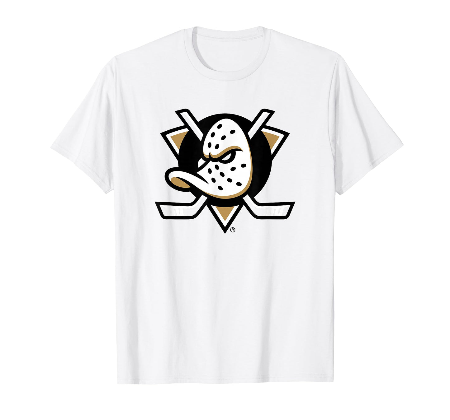 Anaheim Ducks Icon Orange Licensed T-Shirt
