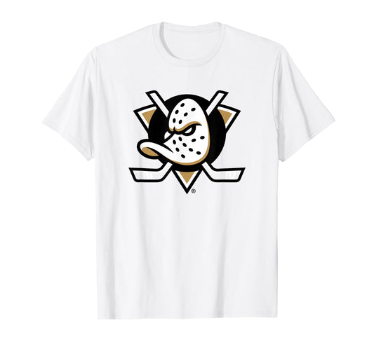 Anaheim Ducks Icon Orange Licensed T-Shirt