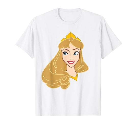 Disney Sleeping Beauty Princess Aurora Big Face Costume T-Shirt