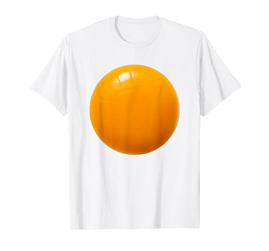 Deviled egg yolk easy lazy DIY costume for halloween party T-Shirt