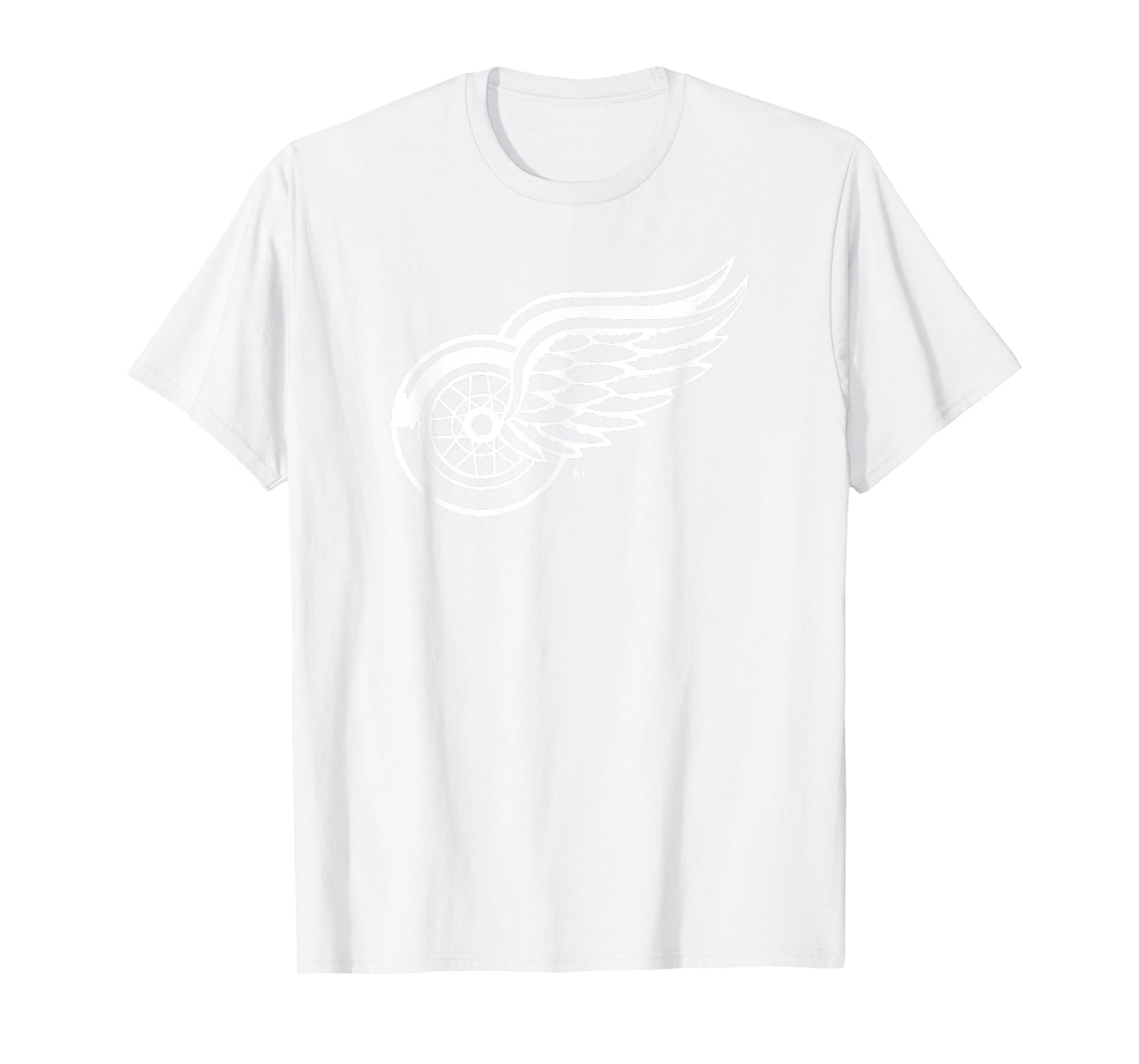 Detroit Red Wings Icon Red Officially Licensed T-Shirt