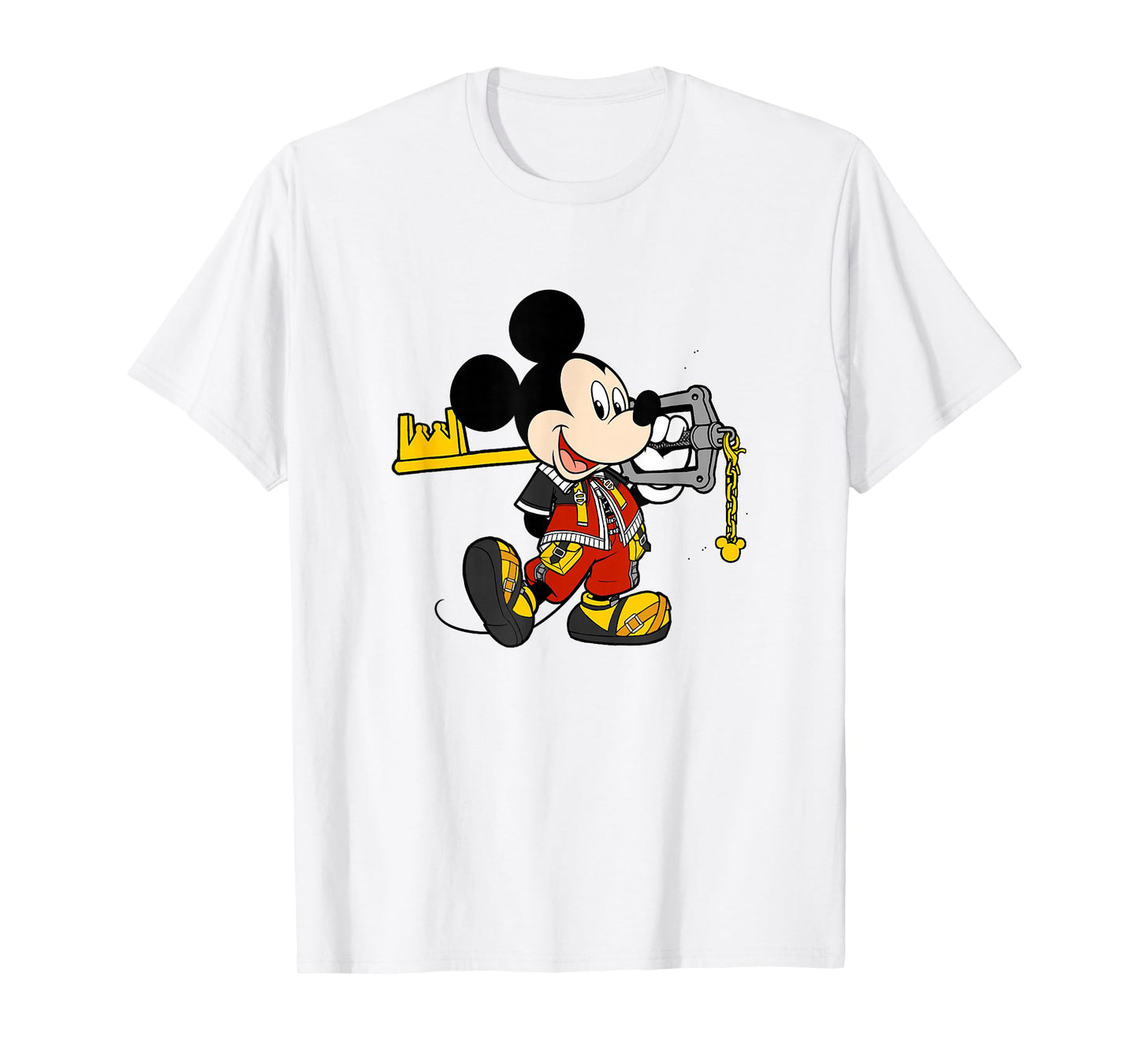 Disney Kingdom Hearts King Mickey Classic Keyblade Outfit T-Shirt