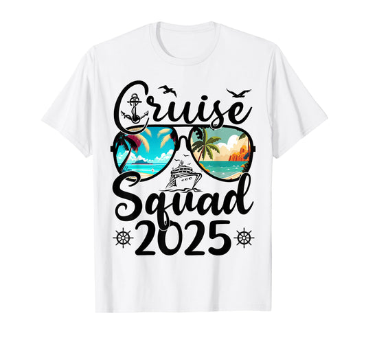 Cruise Squad 2025 Summer Vacation Matching Family Cruise T-Shirt