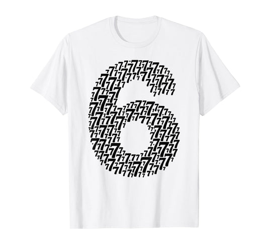 67 Six Seven Cool Matching 6 and 7 Design Funny 6-7 Meme T-Shirt