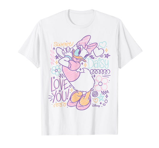 Disney - Daisy Scribble T-Shirt