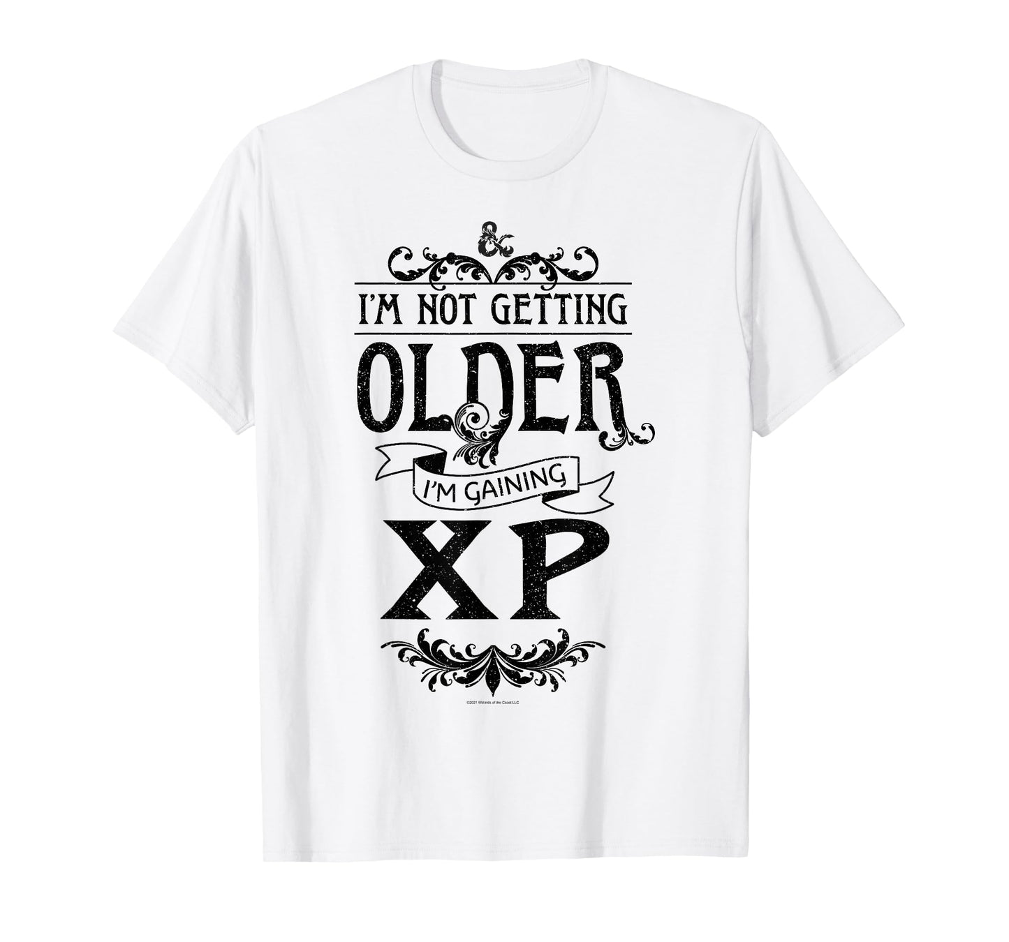 Dungeons & Dragons Birthday I'm Gaining XP Not Getting Old T-Shirt