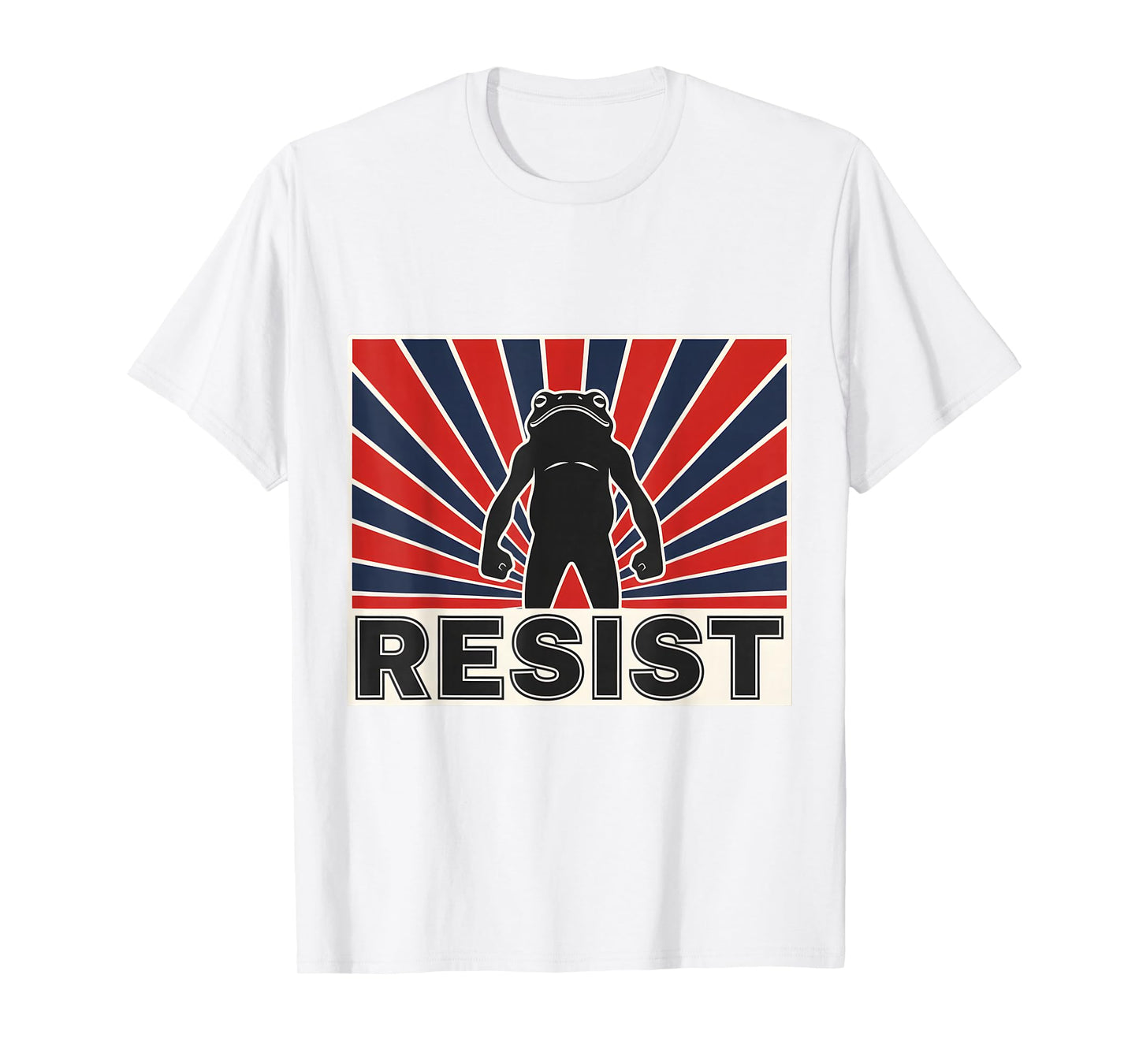 Portland Frog Protest Poster Shirt Funny Portland Frog T-Shirt