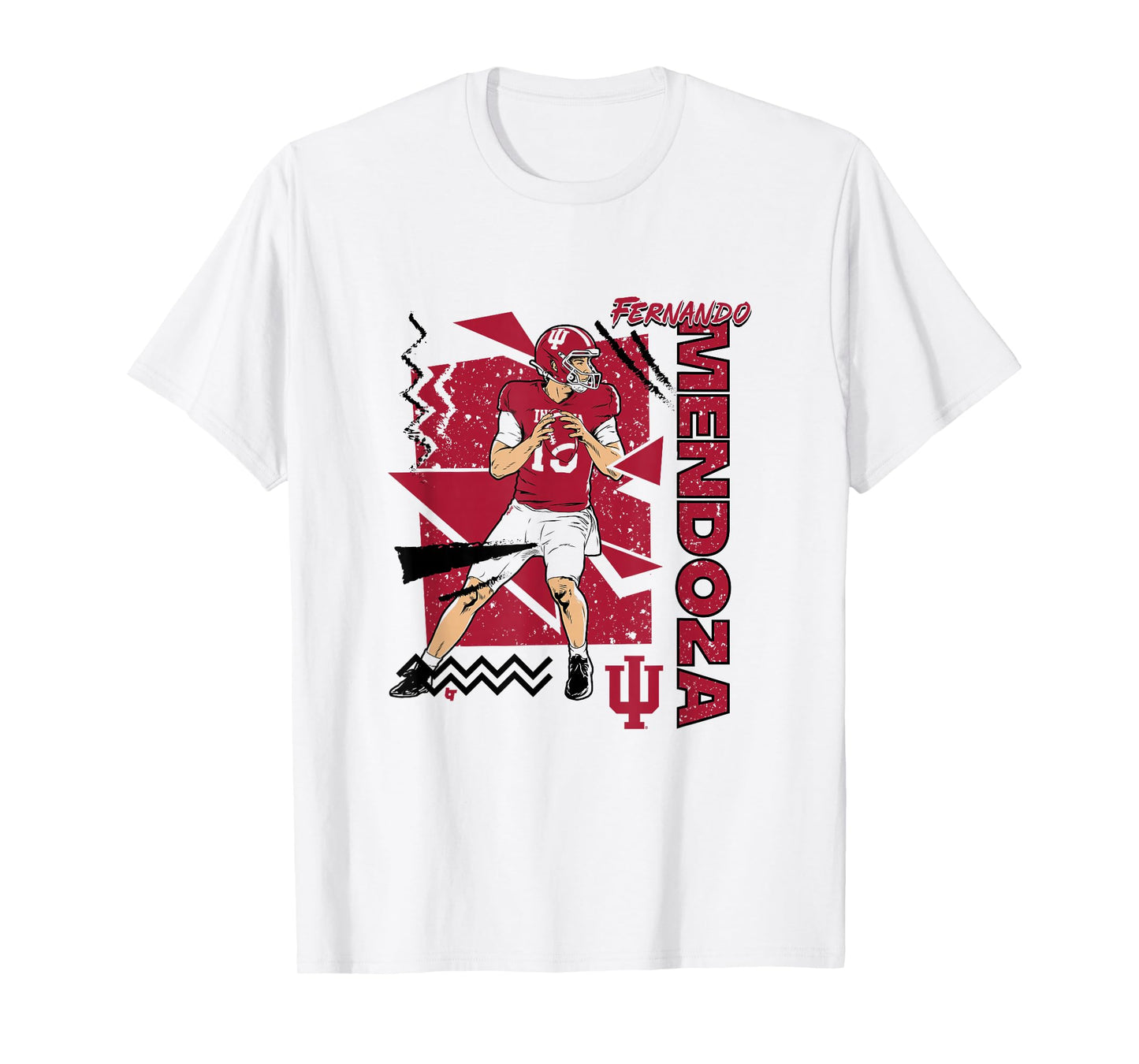 Indiana Football: Fernando Mendoza 90s Style T-Shirt