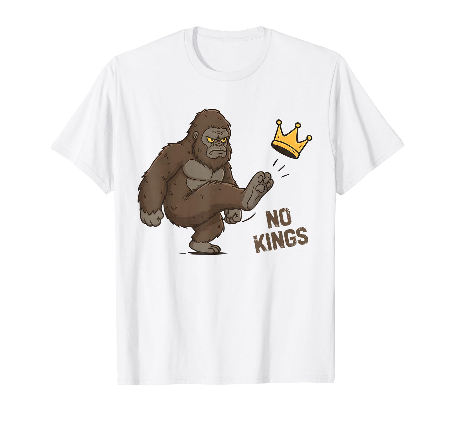 No Kings 18th October Protest Resist We The People Bigfoot T-Shirt