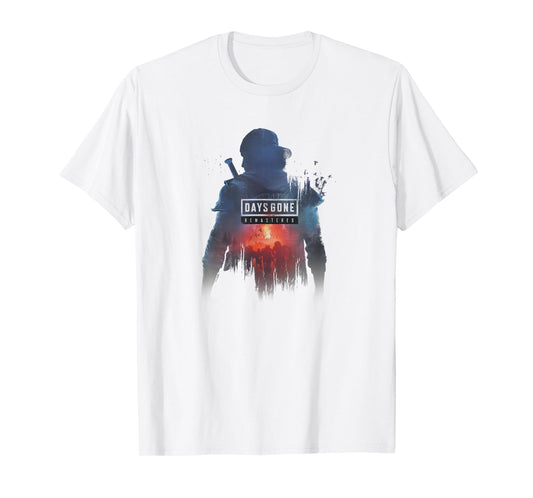 Days Gone Remastered Ready To Fight Big Chest Poster T-Shirt