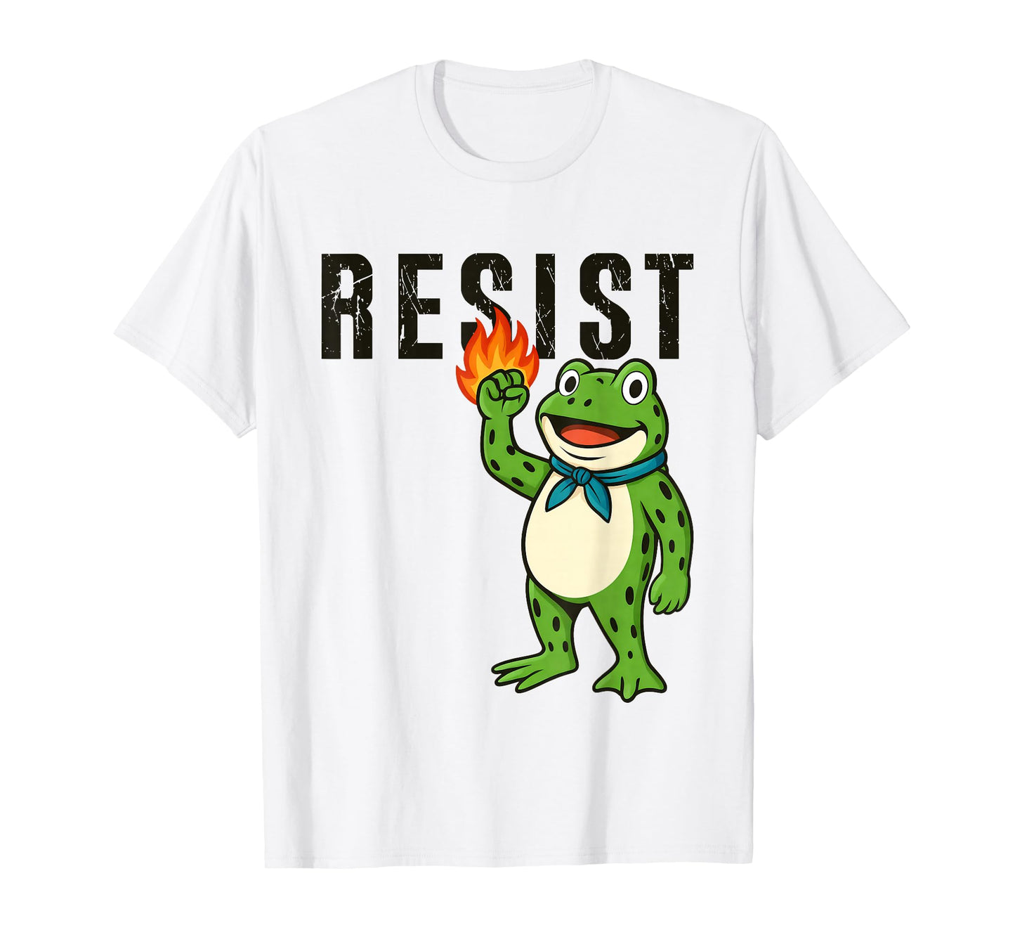 Frog Resist Portland Frog Protest - Portland Frog Activist T-Shirt