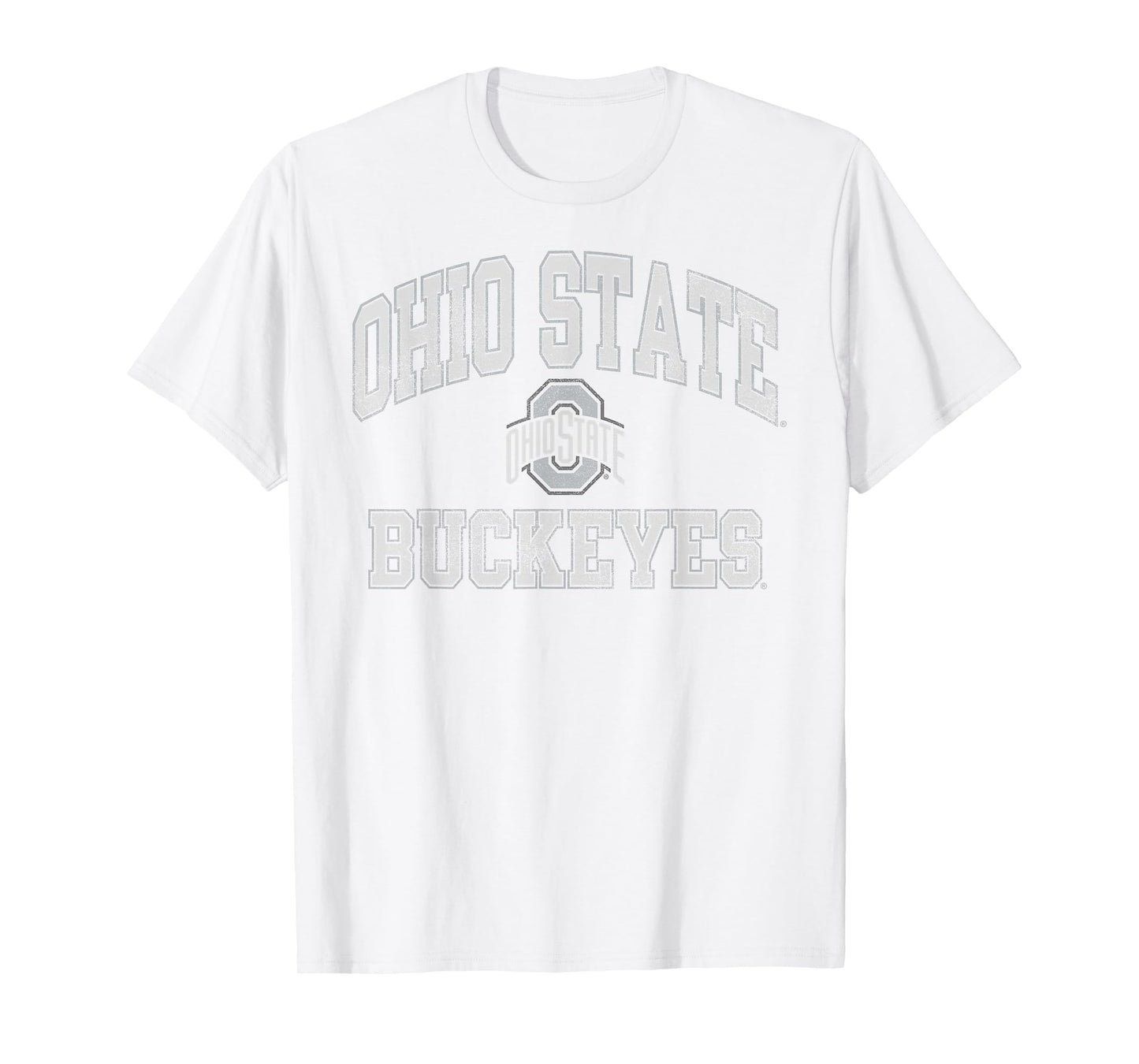 Ohio State Buckeyes Vintage Worn Red Officially Licensed T-Shirt