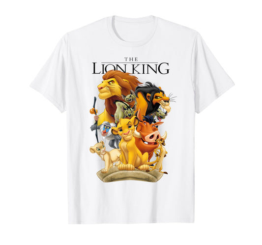 Disney The Lion King Pride Land Characters Group Shot T-Shirt