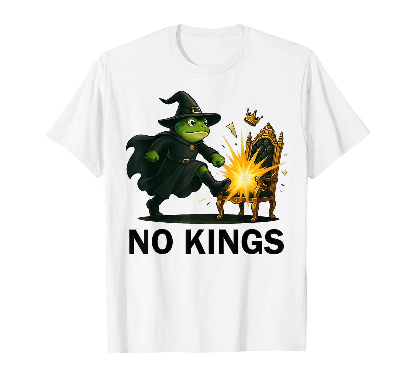 No Kings Shirt Men Women Portland Frog Protest T-Shirt