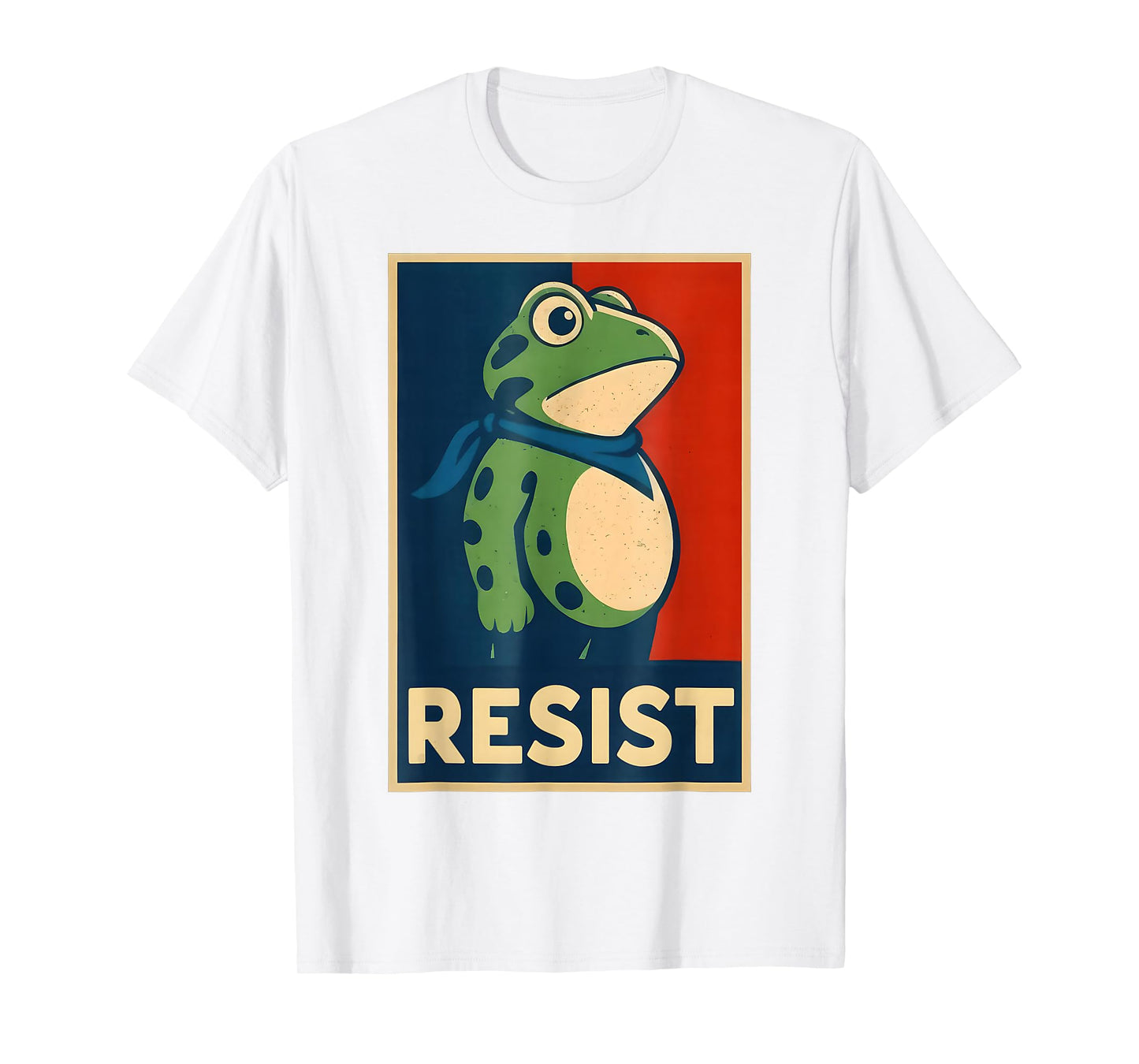 Resist Frog Portland Frog Protest for Men Women T-Shirt