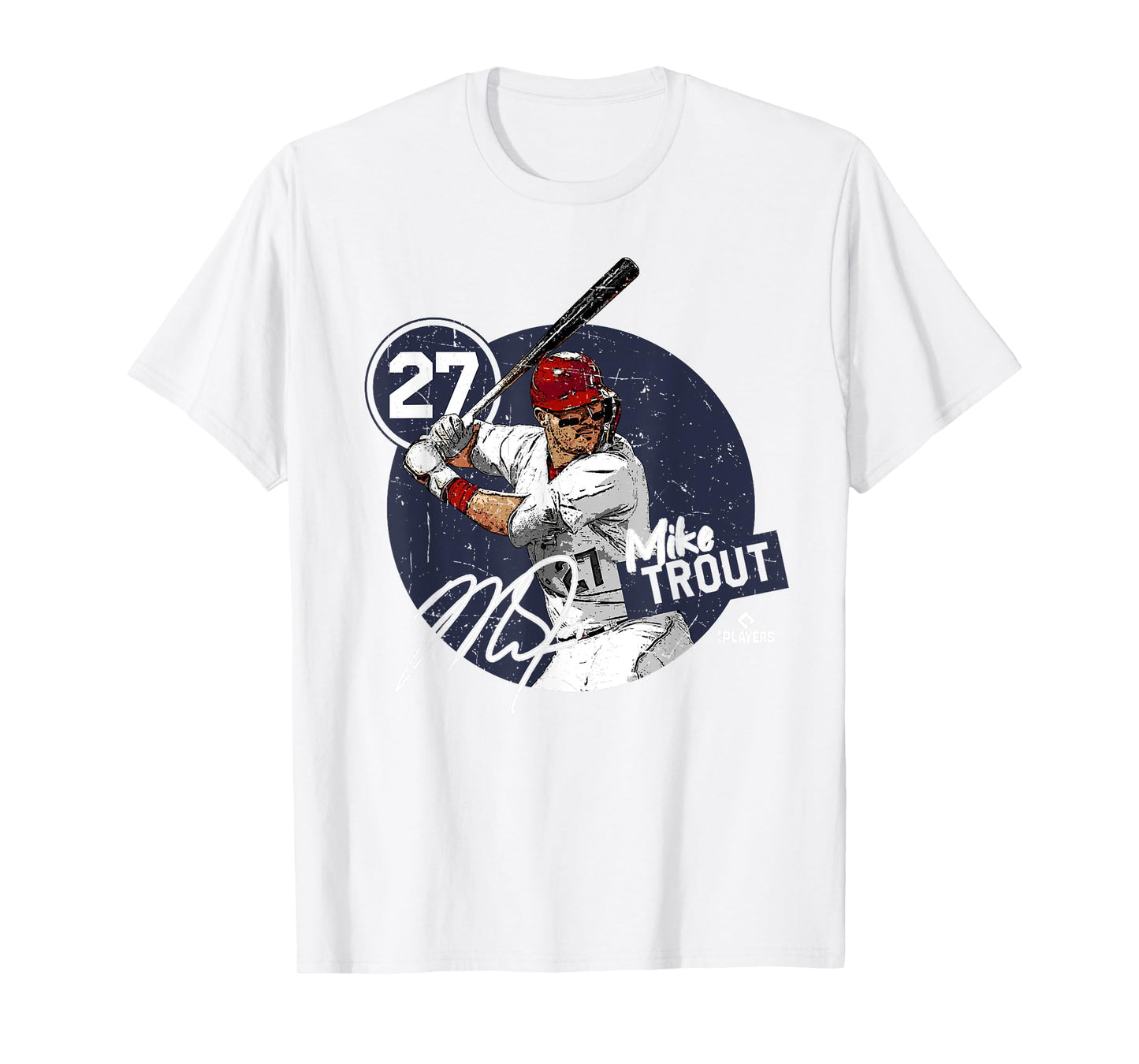 Mike Trout | Los Angeles Baseball MLB Players | MLBTRO4005 T-Shirt