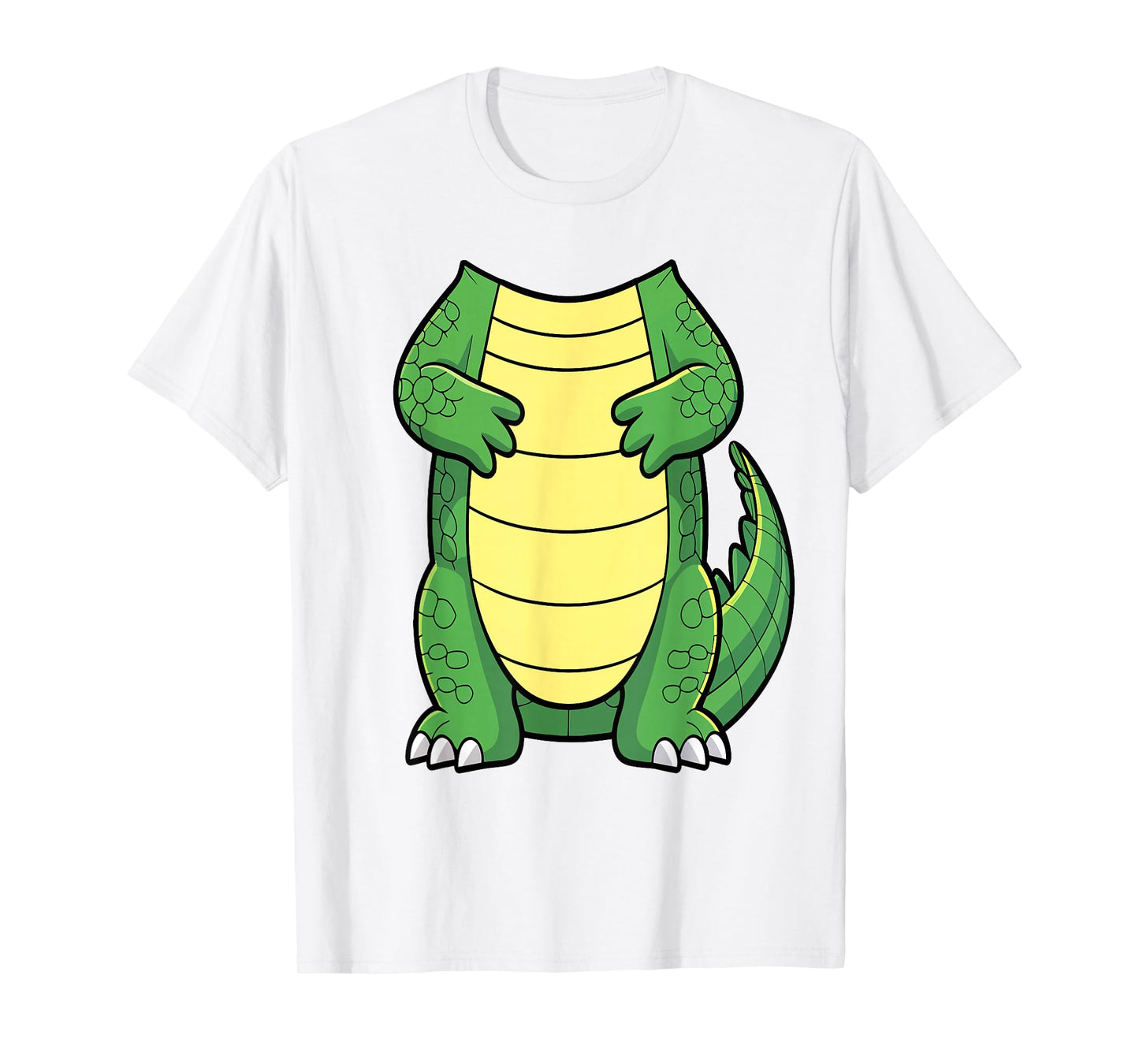 Crocodile Body Shirt Adult Kids Men Women Alligator Costume T-Shirt