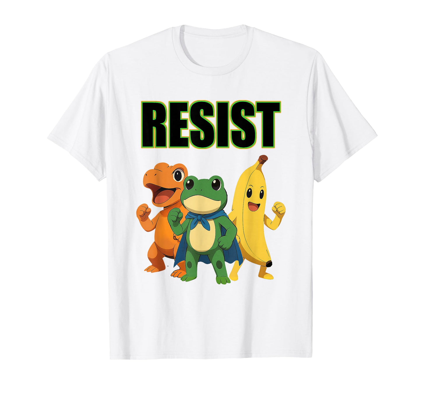 Portland Frog Resist No Kings T-Shirt