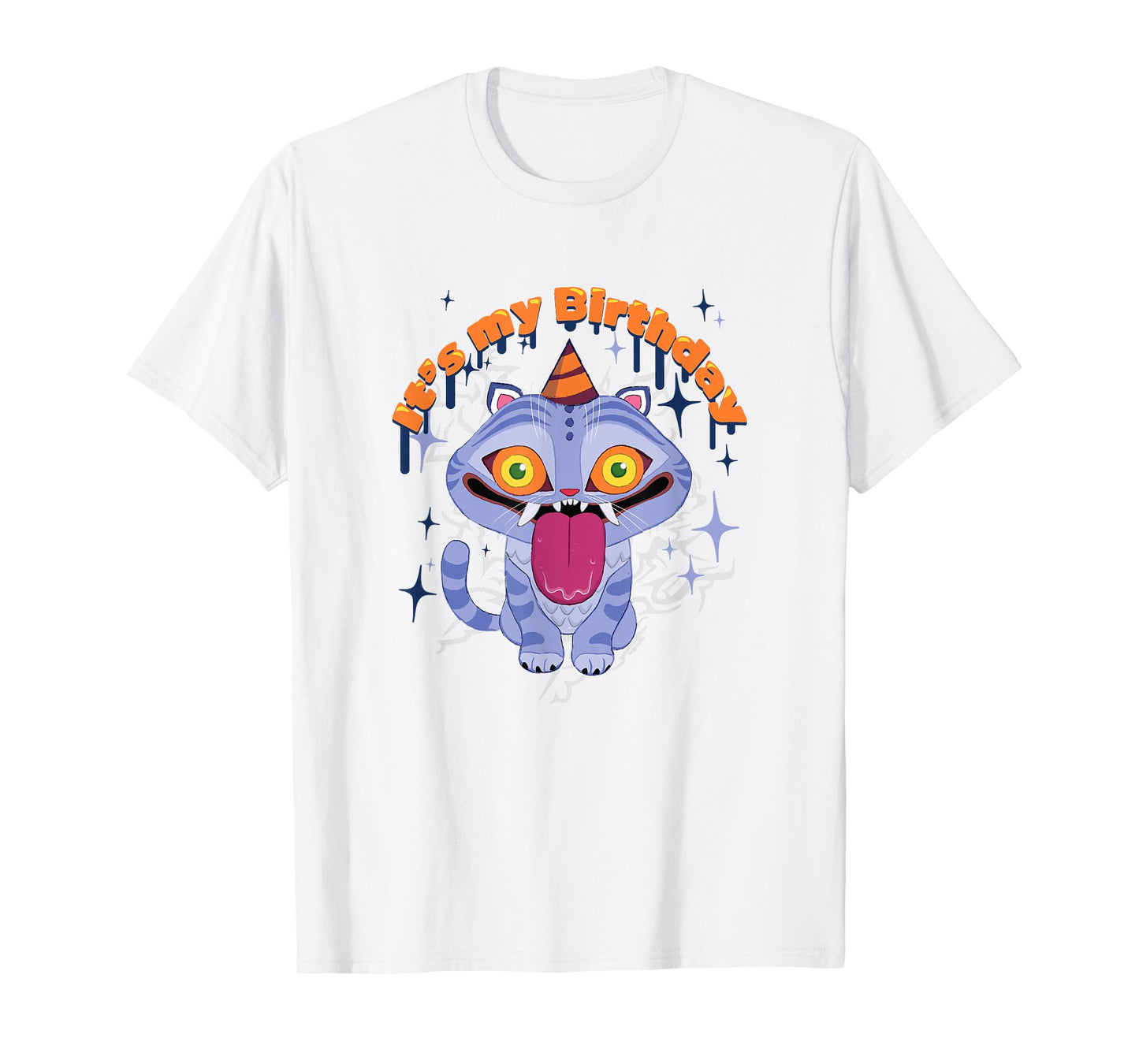 Kpop Demon Hunters Derpy Tiger Birthday Officially Licensed T-Shirt