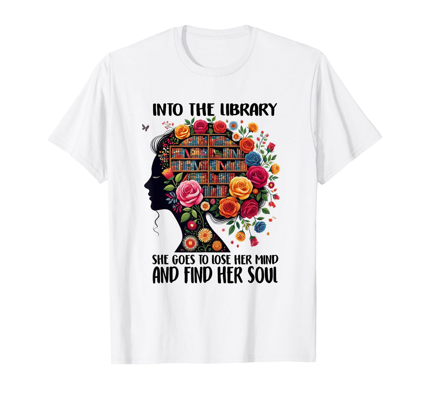 Book Reading Bookworm Book Lover Women Kids Girls Librarian T-Shirt