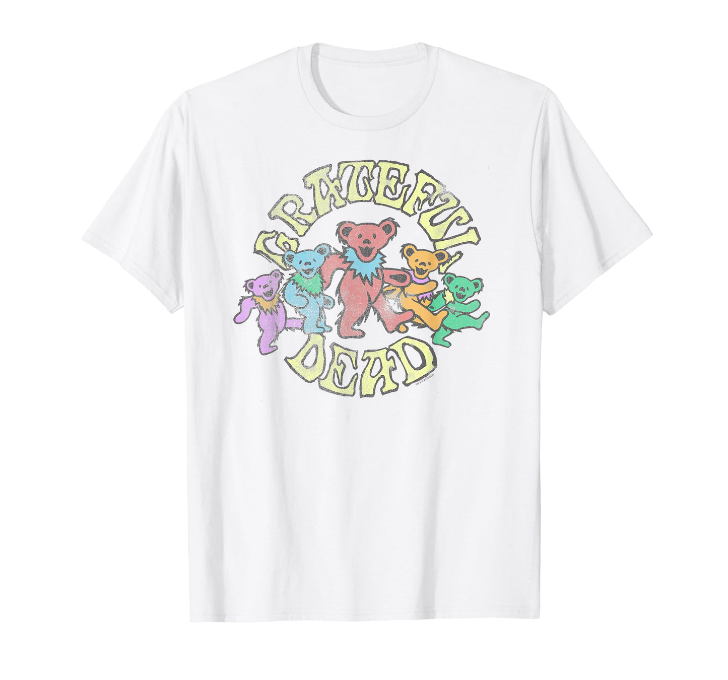 Grateful Dead Vintage Dancing Bears Band T-Shirt