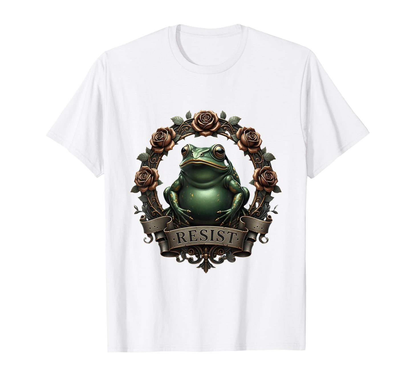 Portland Frog Protest Shirt Funny Portland Frog T-Shirt