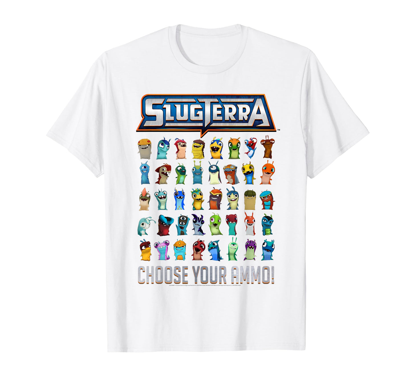 Slugterra - Choose Your Ammo T-Shirt