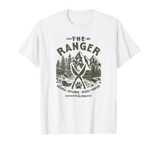 Dungeons & Dragons The Ranger Character Traits V2 T-Shirt