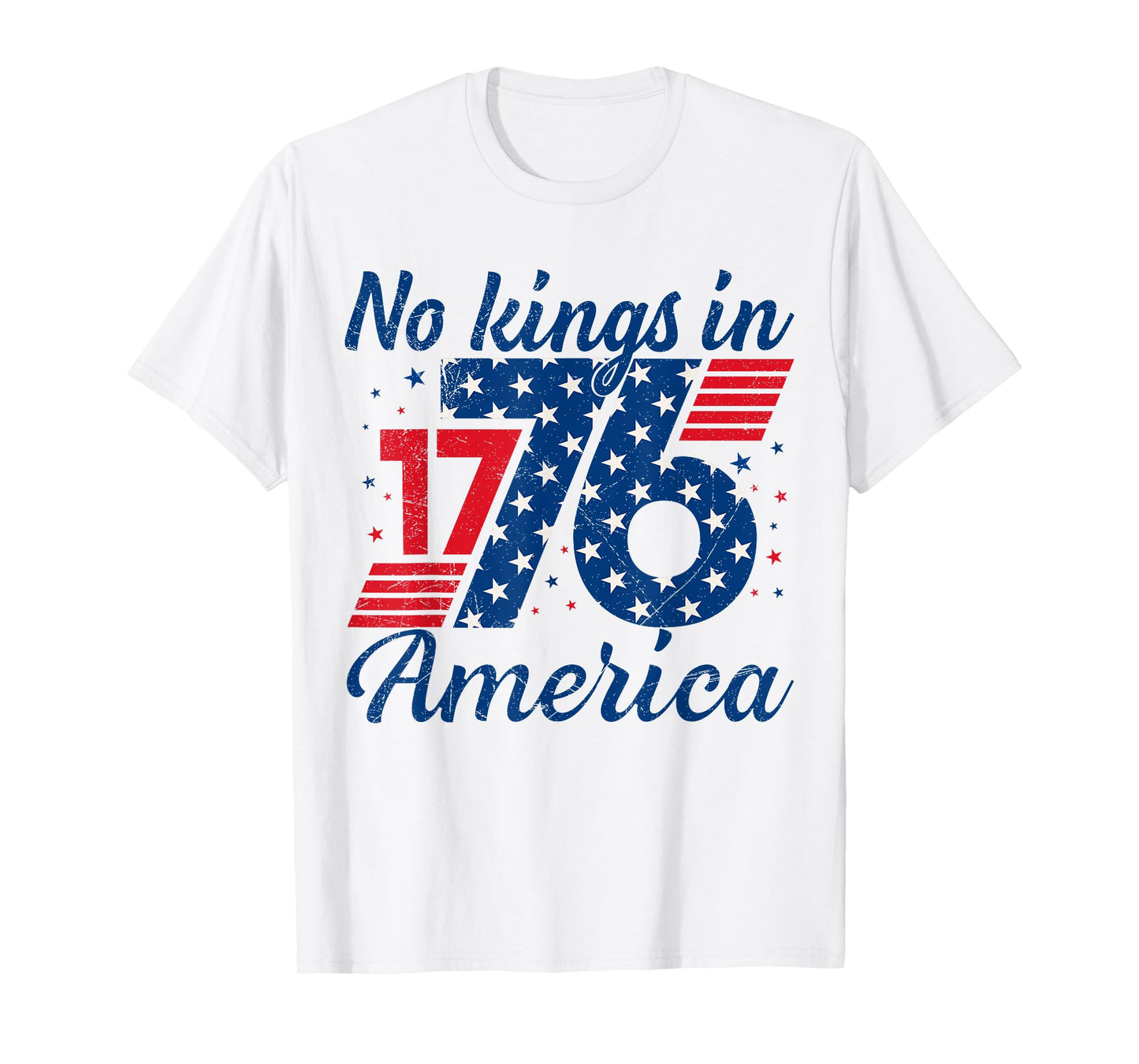 No Kings In America We The People Vintage T-Shirt